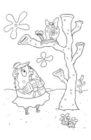 SpongeBob SquarePants kleurplaat 3